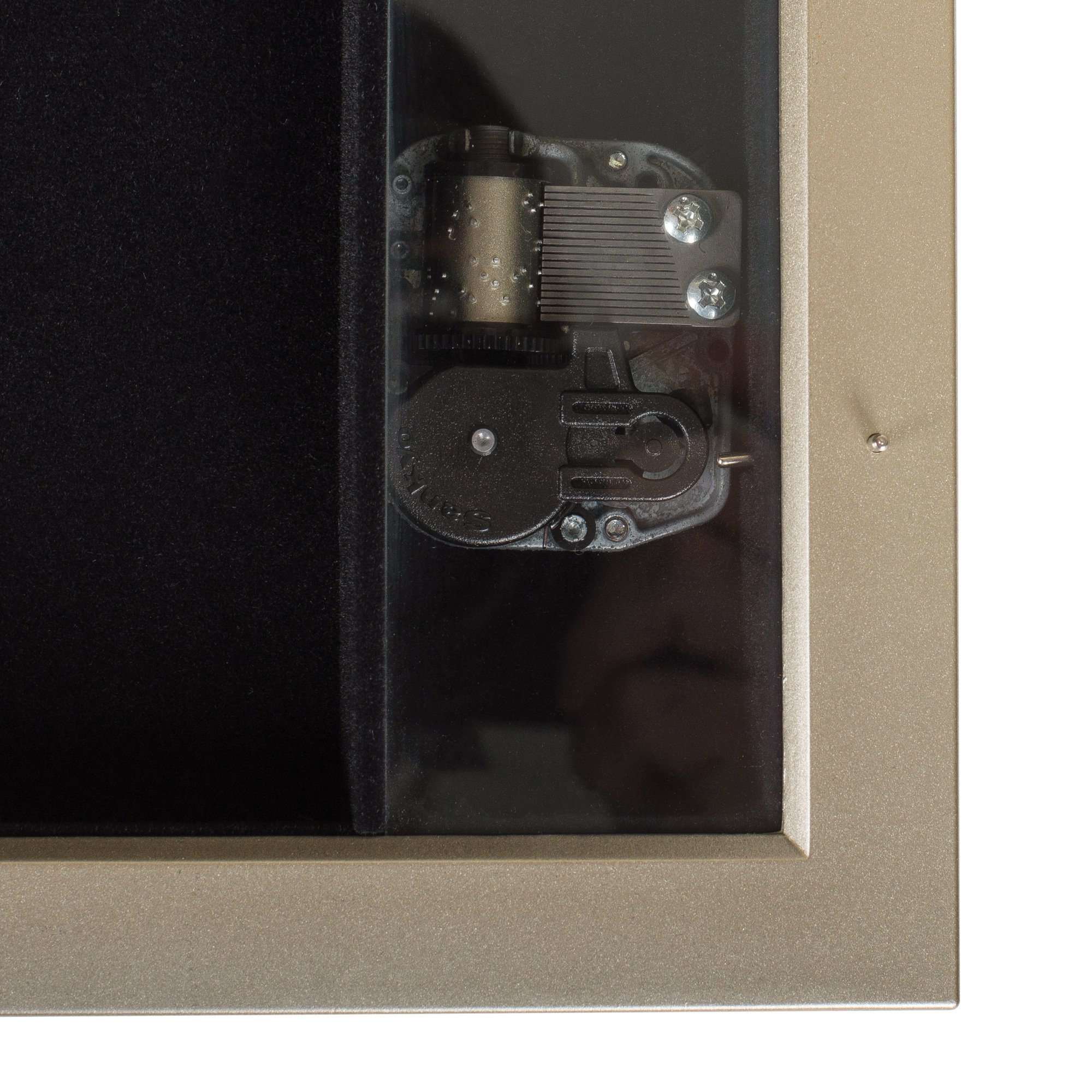 Dearest Enkelin Champagner Silber Cottage Garden Traditionelle Musik Box Light Up My Life