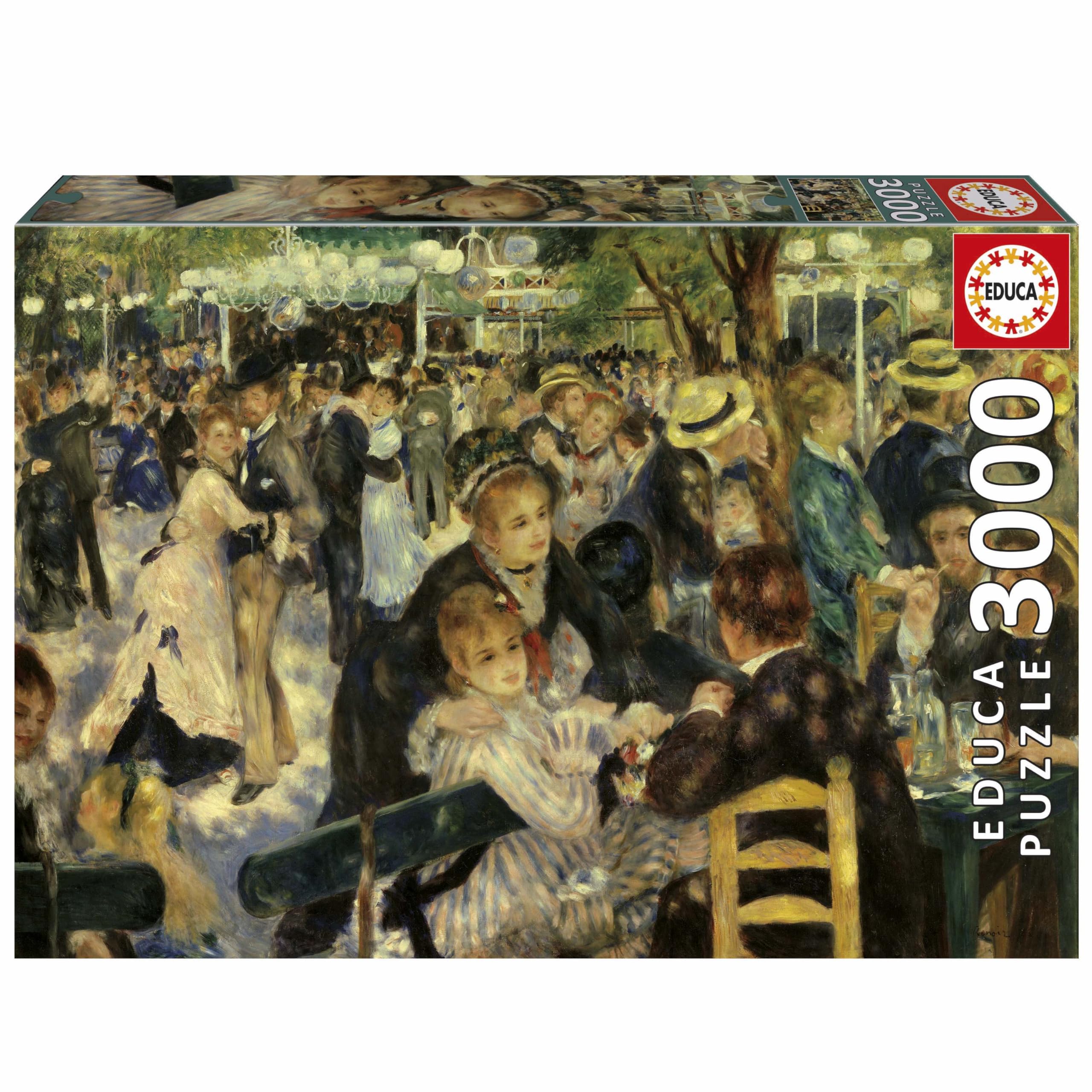 Educa - 3000 Teile Puzzle für Erwachsene | Tanzen Sie im EL Moulin. Beinhaltet den Service für verlorene Teile, Solange der Vorrat reicht. Maße: 120 x 85 cm. Ab 14 Jahren (20311)
