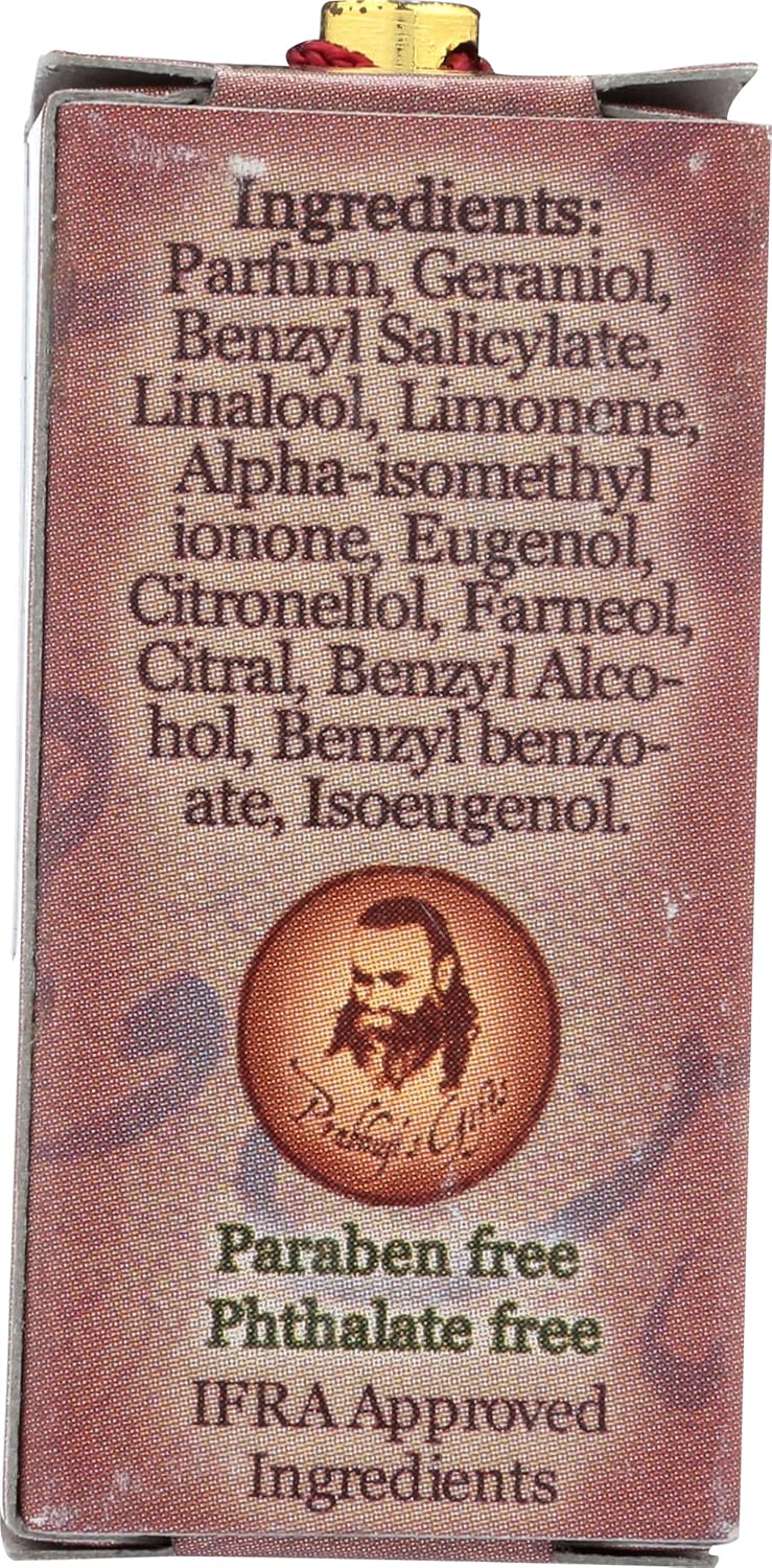 Prabhuji's Gifts | Perfume Attar Oil Tilak for Love - 0.5oz Rollon Juicy orange and Concord grape are laced with sweet saffron and rosewood; all supported by cozy vanilla and almond
