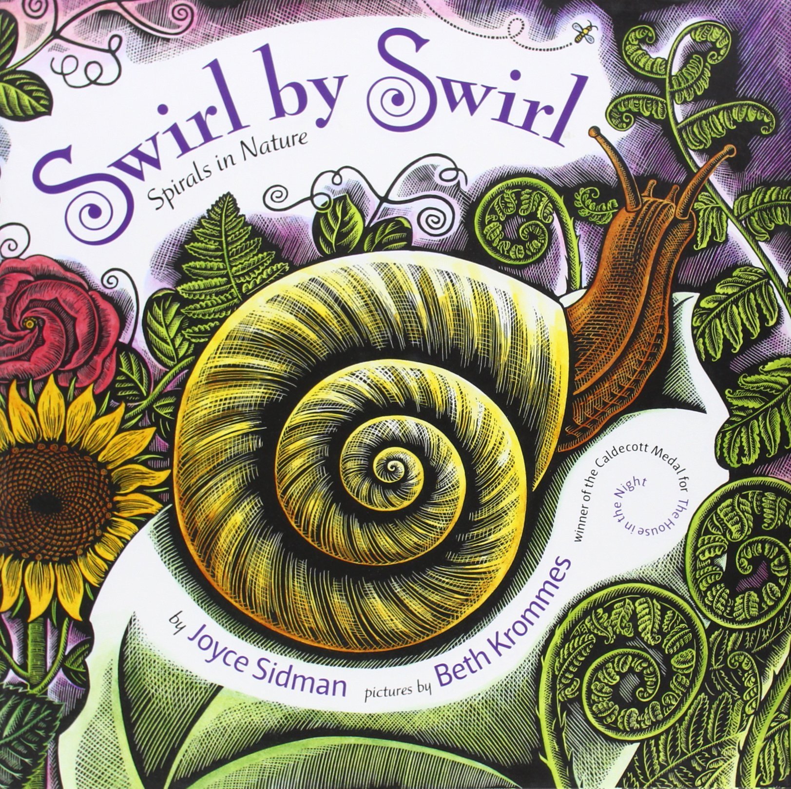 Swirl by Swirl: Spirals in Nature by Joyce Sidman (1-Apr-2012) Hardcover