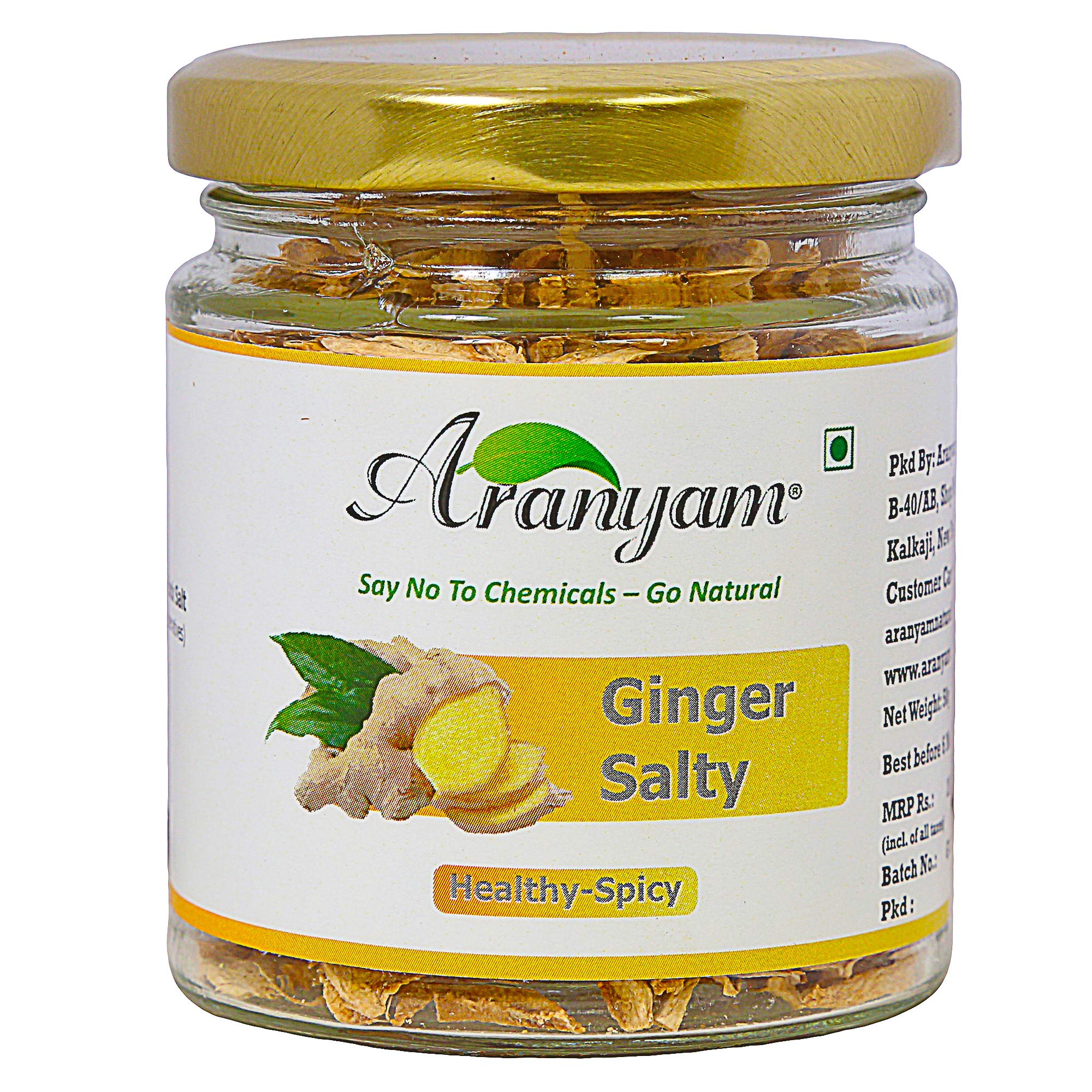 Aranyam Salty Ginger Chews from North East Sundried with Salt & Lemon 50g - Immunity Booster (B08P5CZ7LV) Amazon Price History, Amazon Price Tracker