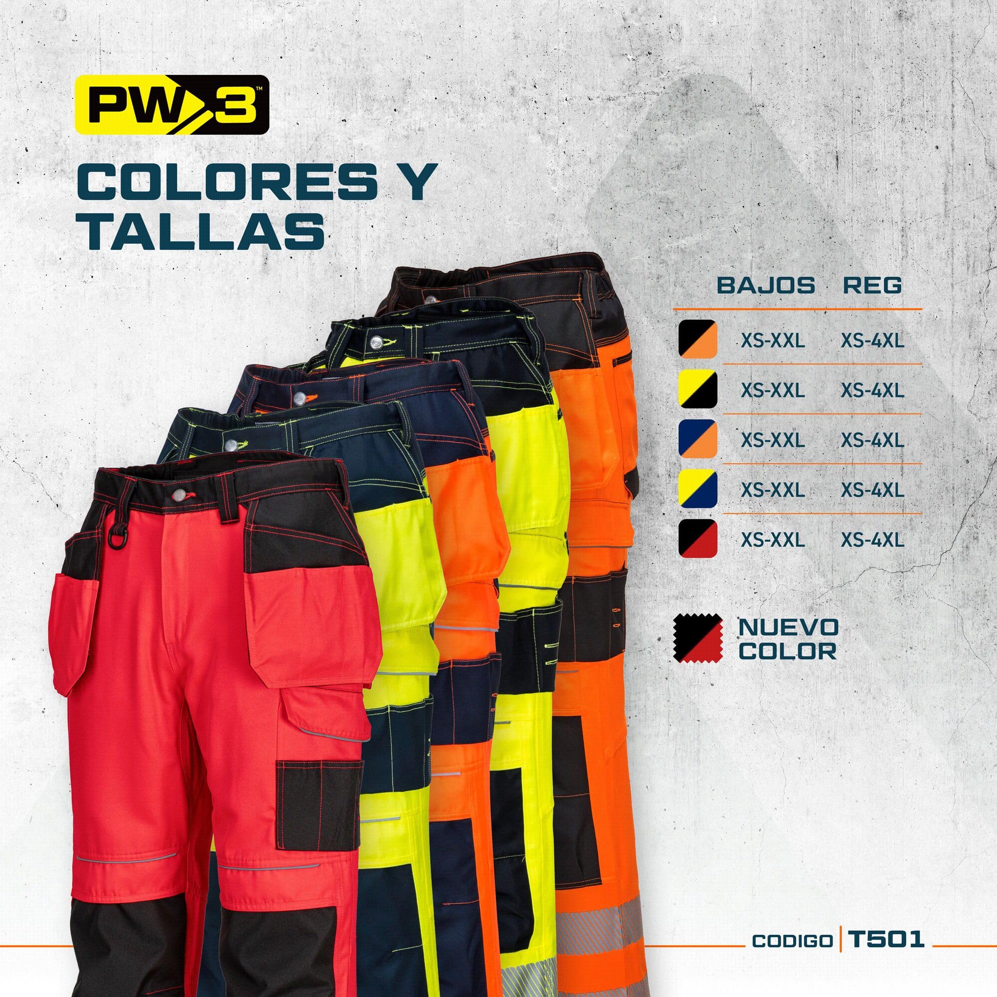 Portwest T501 Multifuncional Unisex Adulto (Pack de 1)
