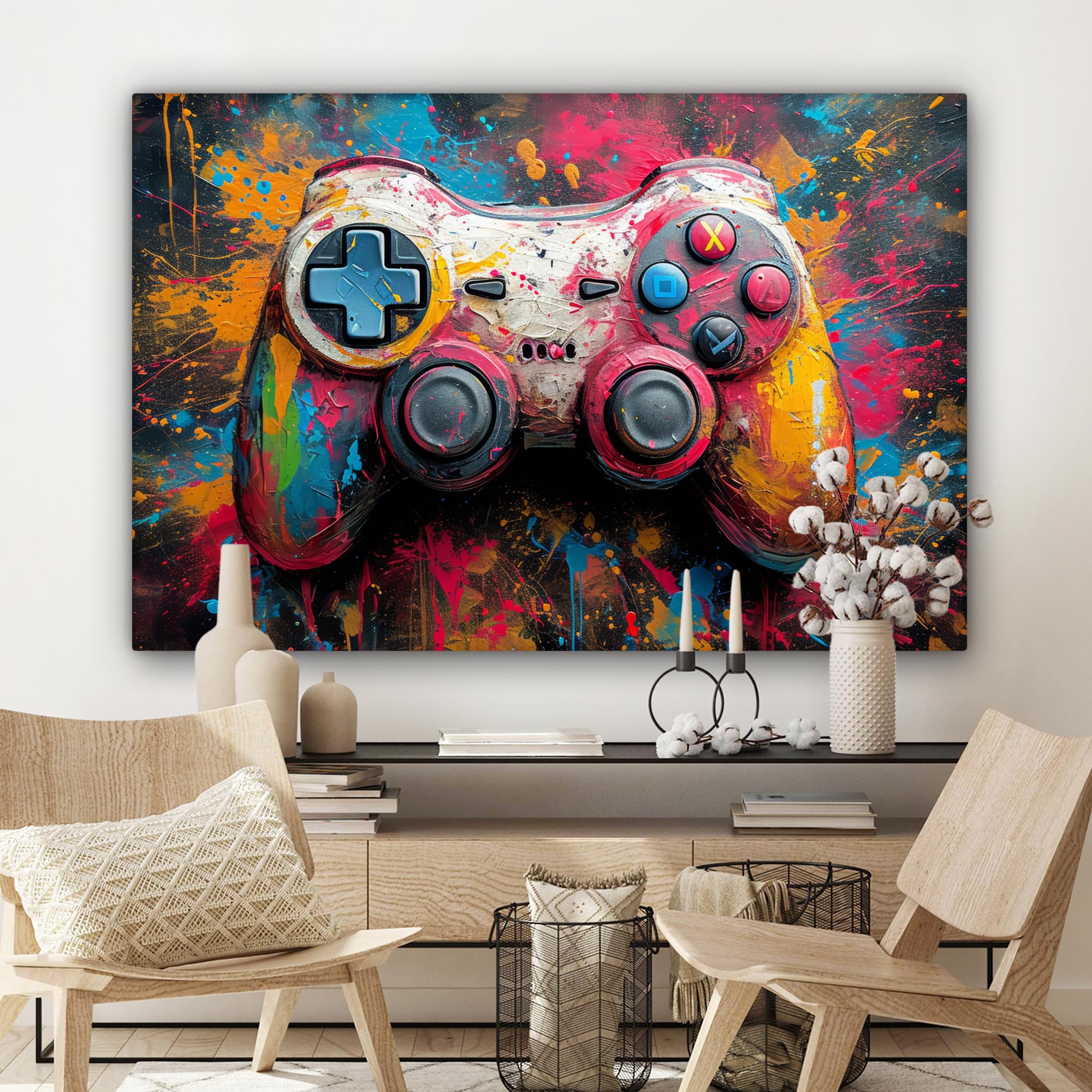 MuchoWow© Impressions sur Toile Deco Tableau Murale Decoration Salon