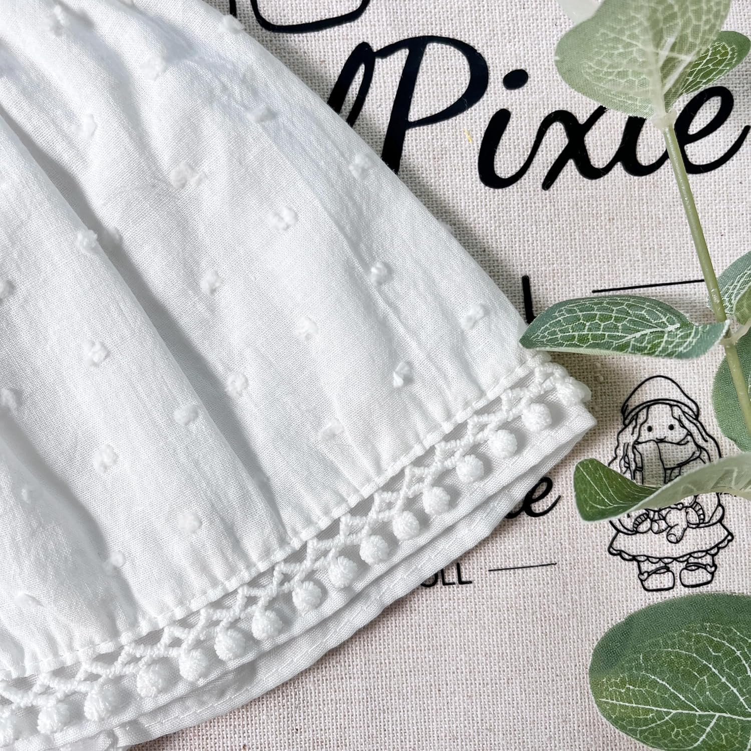 BlissfulPixie Handmade Waldorf Doll Clothes 12 inch Clothing Set with Pretty Box Girl Christmas Birthday Gift-Fairy's Clothes Accessories