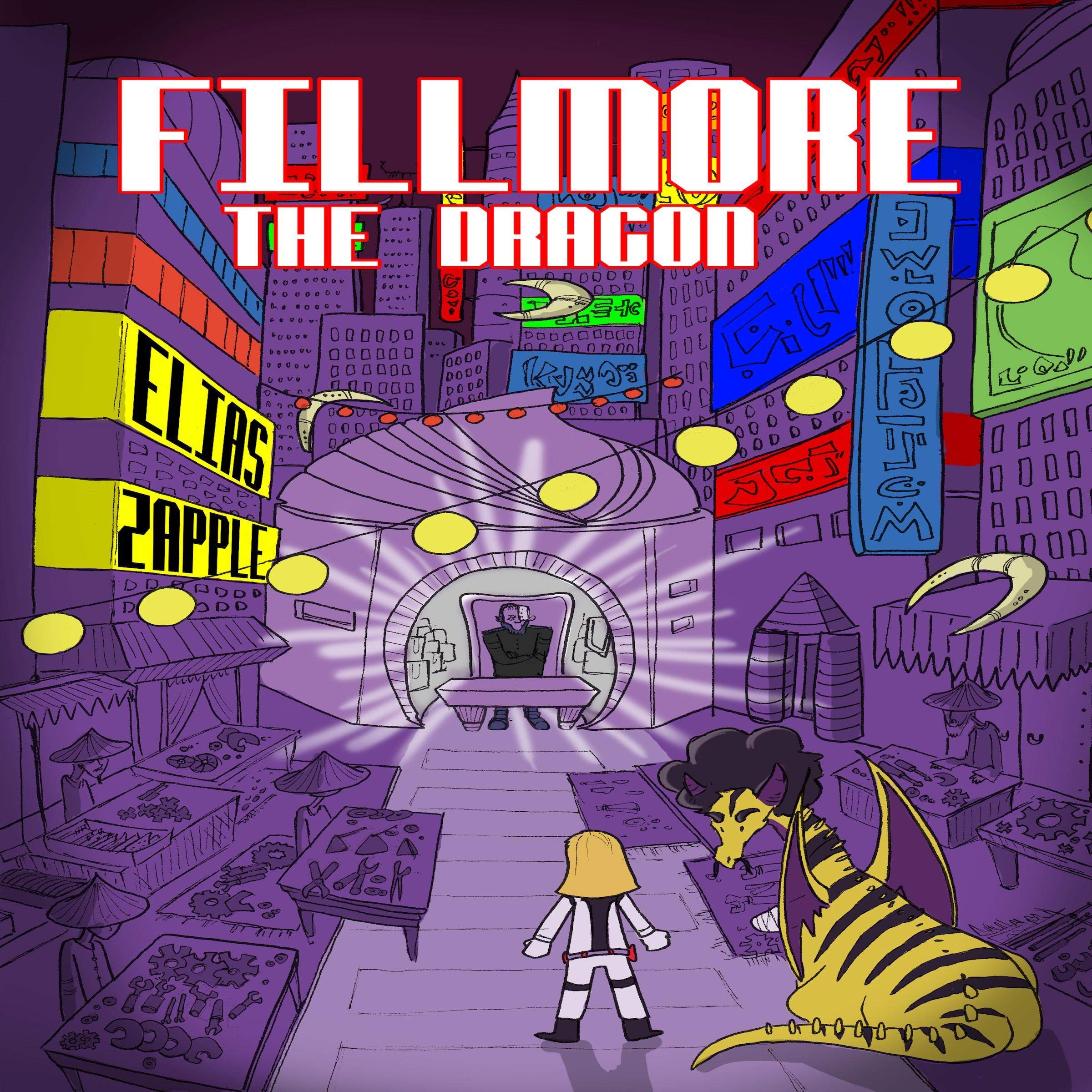 Cover art for Fillmore the Dragon