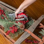 Arrow T2025 2-in-1 Staple Gun and Wire Tacker for Upholstery, Crafts and Low Voltage Wiring, Fits 3/8”, 7/16", or 9/16” Round Crown, or 5/16”, 3/8”, or 1/2" Flat Crown Staples