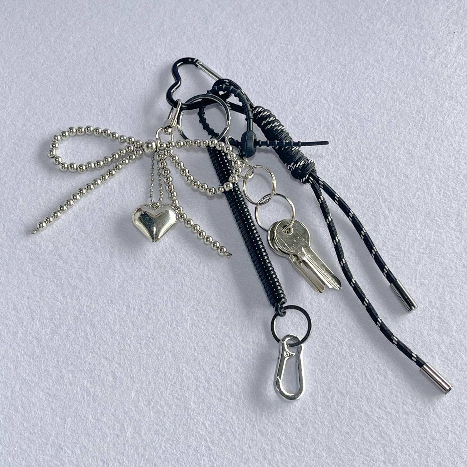 QTMY Keychain Bag Charms for Bogg Bag Accessories Purse Handbang Backpack,217 - Image 2