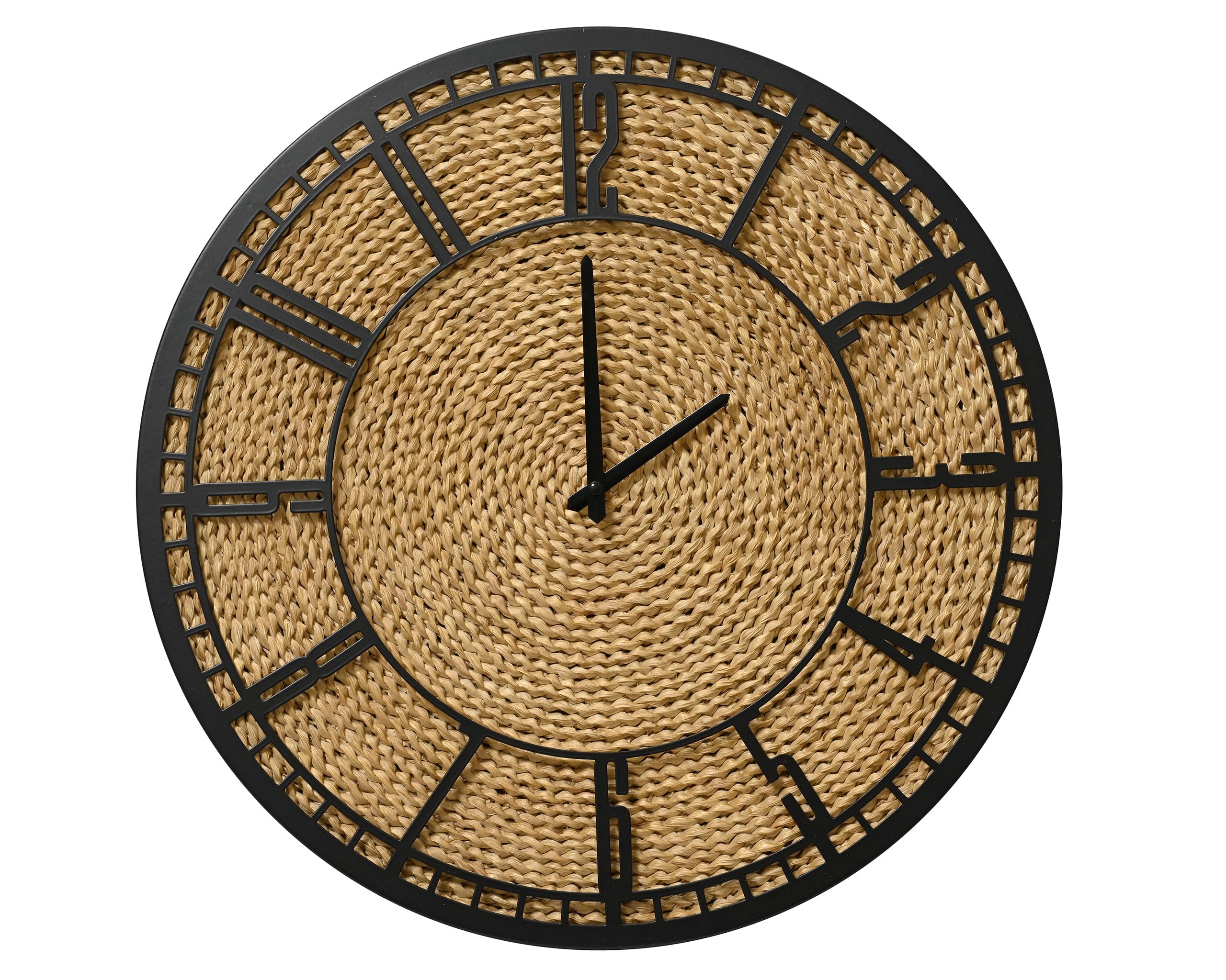 Horloge murale XXL 50 cm pour habiller un grand mur vide de salon