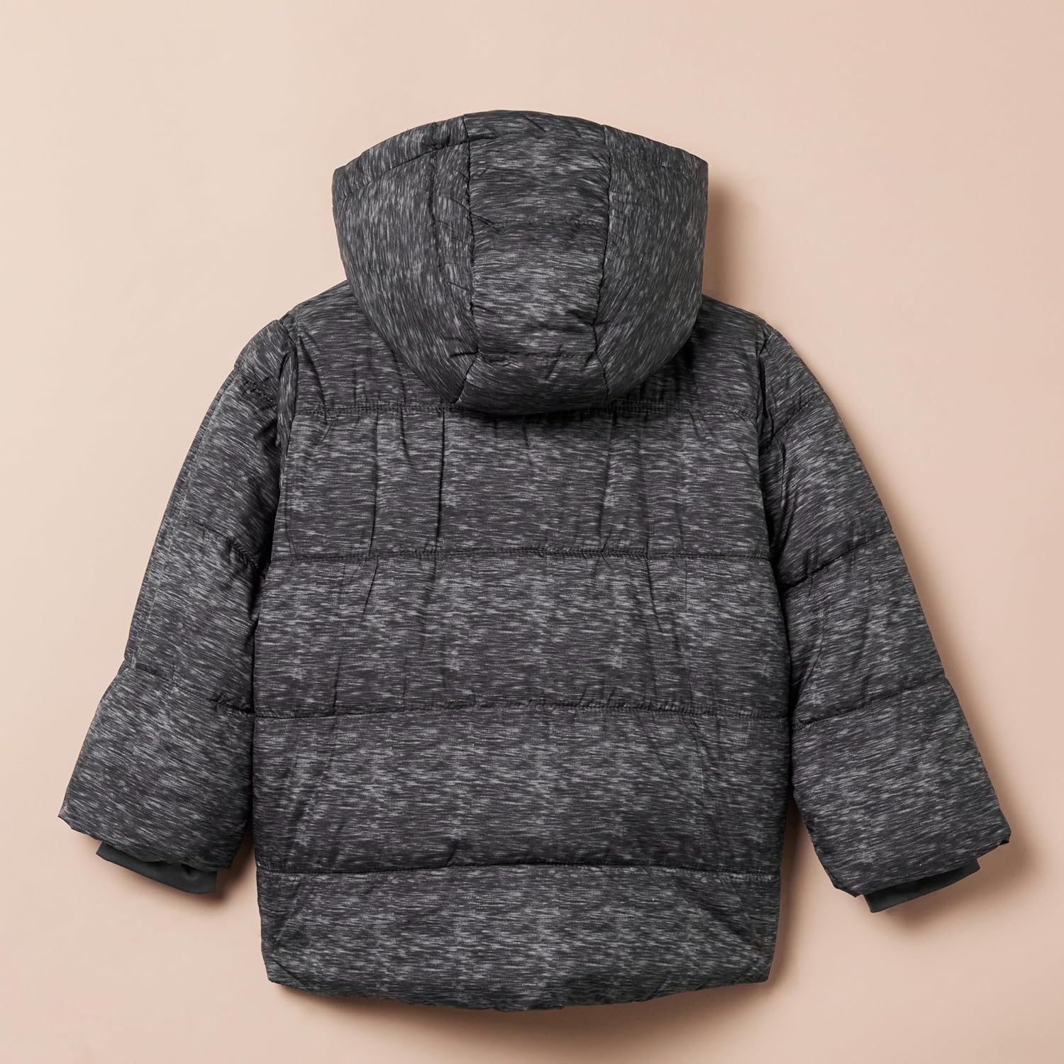 Amazon Essentials Babies, Toddlers, and Boys' Heavyweight Hooded Puffer Jacket
