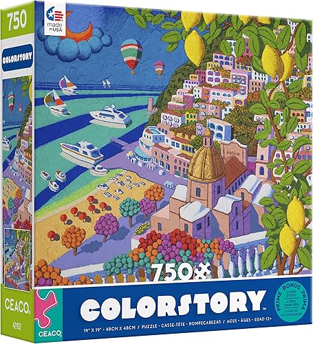 Miniatura 3 de Ceaco - Colorstory - Positano - Rompecabezas de 750 piezas