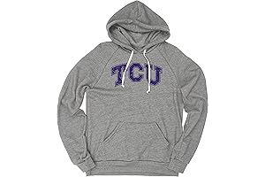 TCU Horned Frogs Tri-blend Hoodie - Vintage Icon