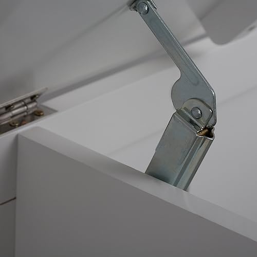 Miniatura 5 de Simpli Home colección Acadian banca para entrada de 48 pulgadas de ancho, Madera, Blanco Blanco,Negro -,Azul costero envejecido,Marrón