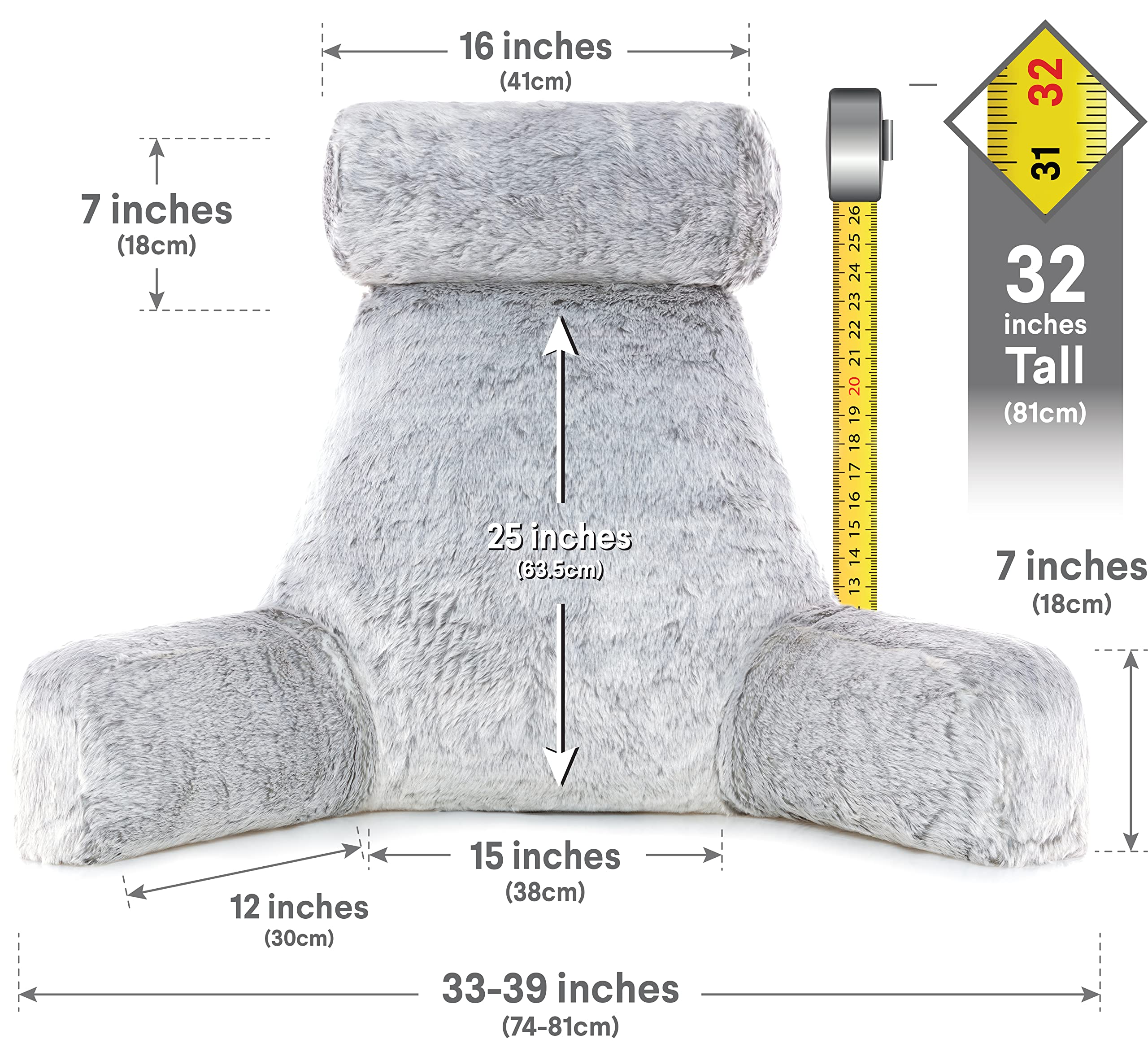 Amazon｜Husband Pillow XXL レア ベビー アークティック グレー