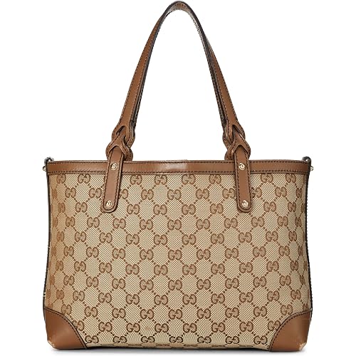 Gucci, Pre-loved Brown Original GG Canvas Craft Tote Small, Brown