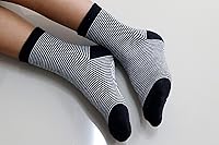 Vista 7 de RATIVE - Calcetines antideslizantes con agarres para bebé, bebés, niños pequeños, niños y niños