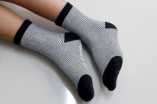 Miniatura 7 de RATIVE - Calcetines antideslizantes con agarres para bebé, bebés, niños pequeños, niños y niños