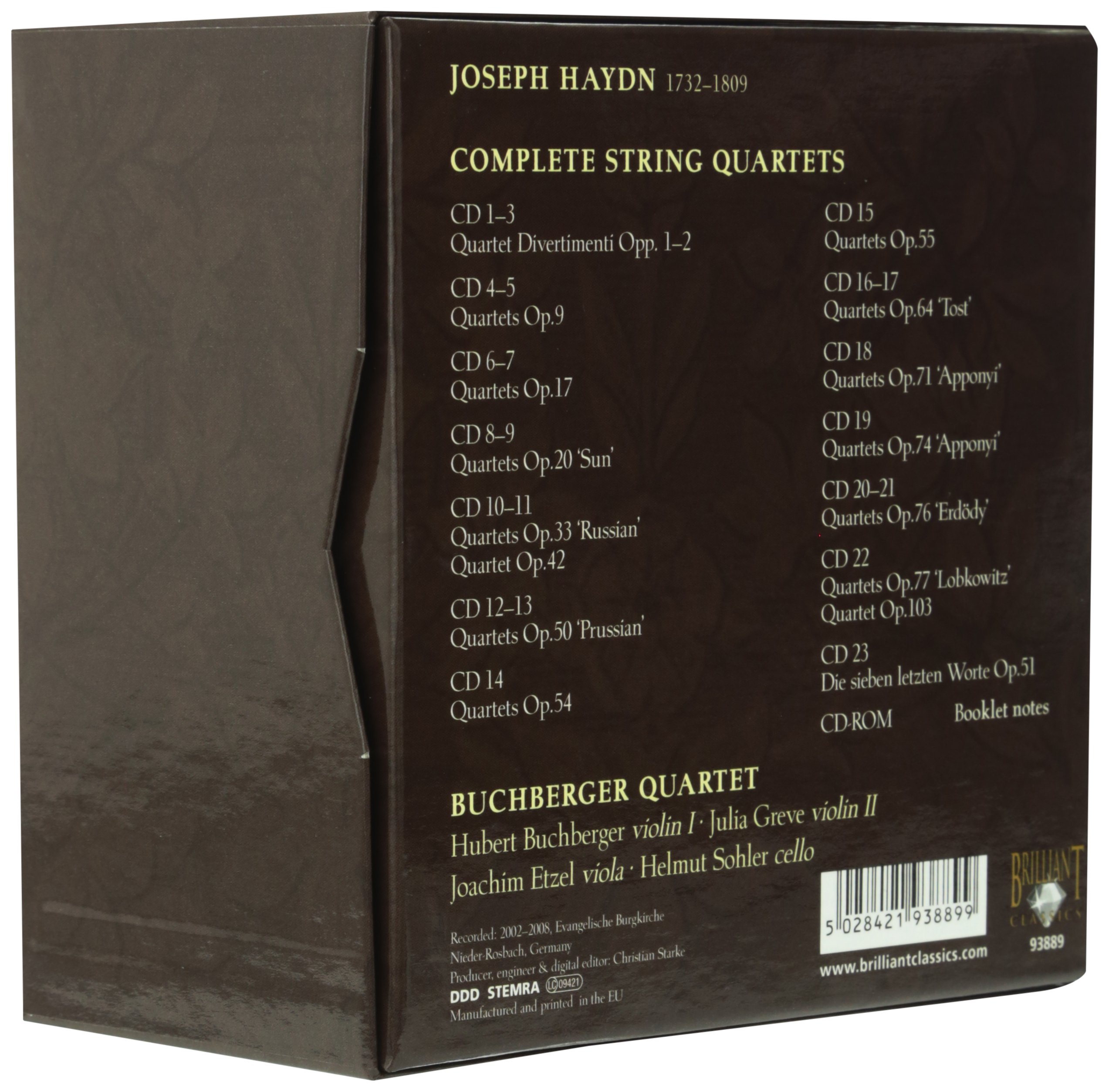COMPLETE STRING QUARTETS