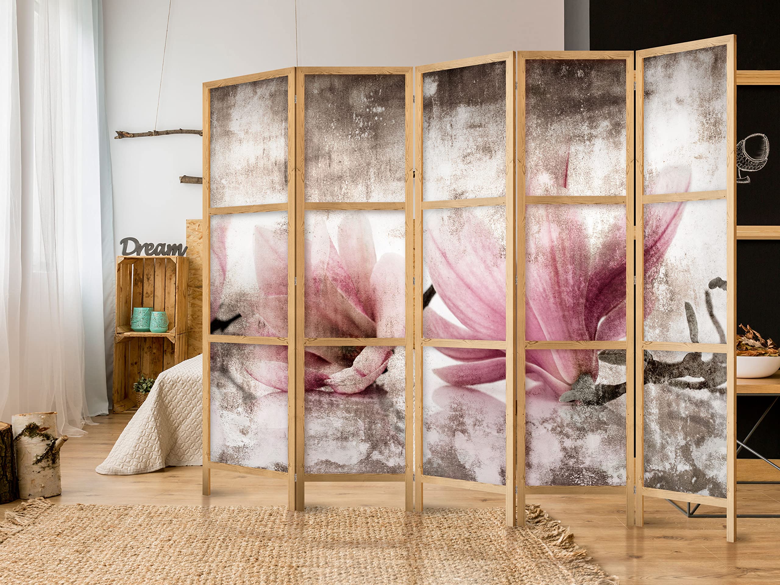 Amazon.com - artgeist Japanese Room Divider XXL Flowers Magnolias