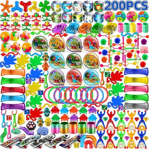 Amy&Benton - Regalos de fiesta de aula para niños, rellenos de bolsas de regalo de cumpleaños, rellenos de piñata