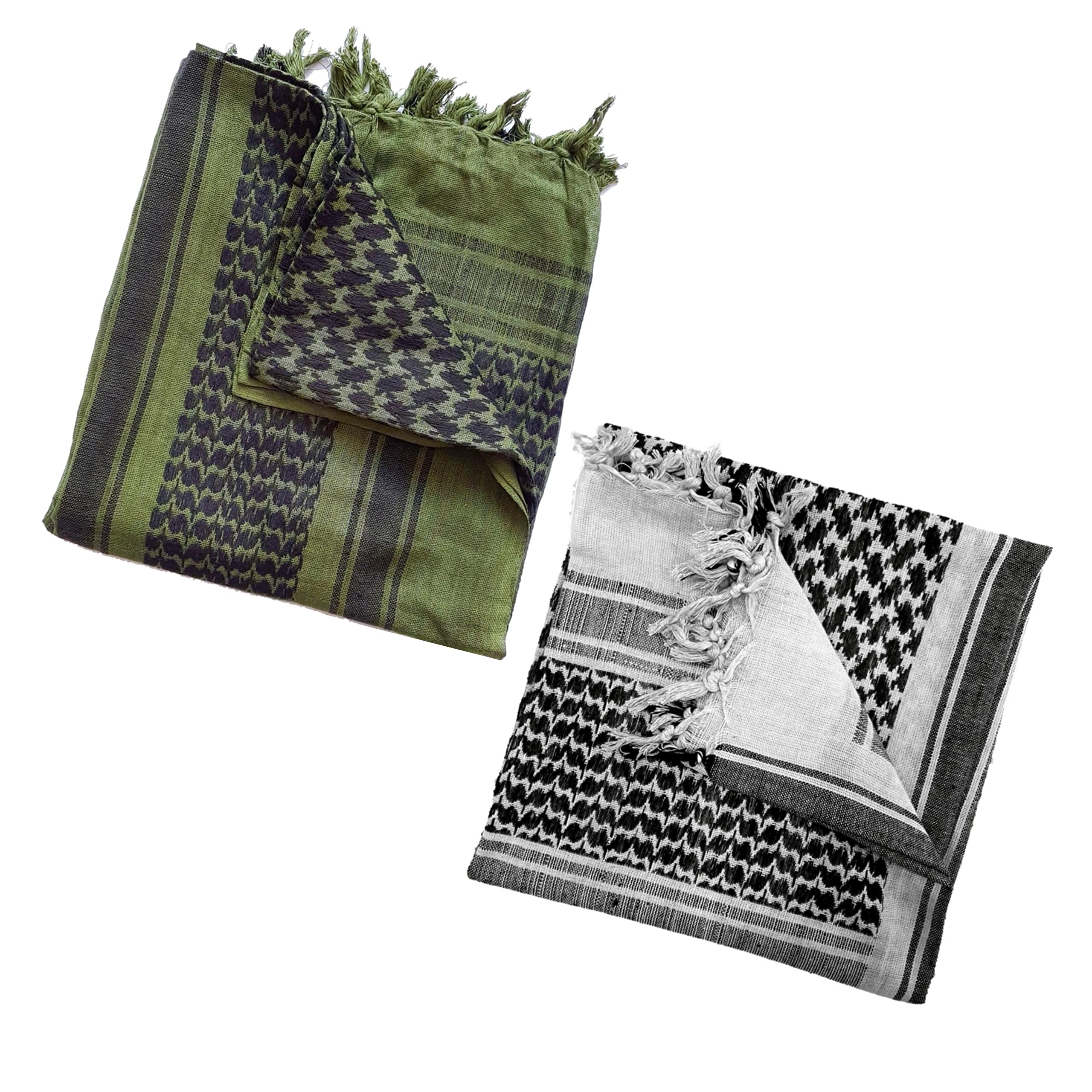 100% Cotton Shemagh Scarf Arab Face Mask Dust Cover Keffiyeh Head Neck Wrap Digital Camouflage Gun Grenade Skull Star Pattern Scarves