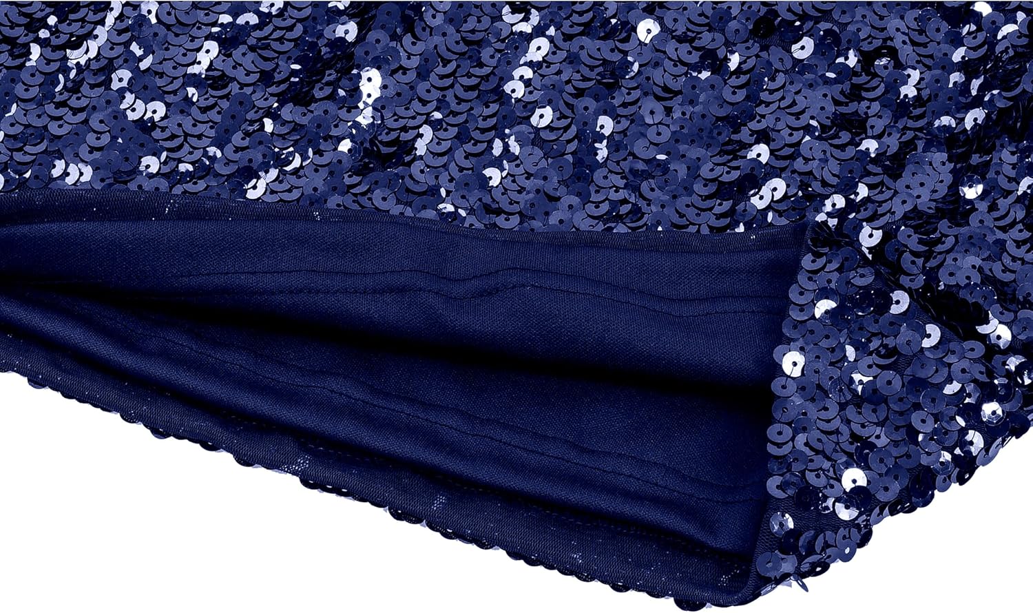 MANER Women’s Full Sequin Tops Glitter Party Shirt Short Sleeve Sparkle Blouses S-4X - Image 5