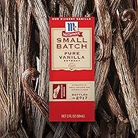 Vista 8 de McCormick - Extracto de vainilla, puro, lote pequeño, hecho con granos de vainilla Bourbon de Madagascar, 2 onzas líquidas