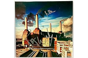Pink Floyd Animals Album Signed By Roger Waters and Nick Mason