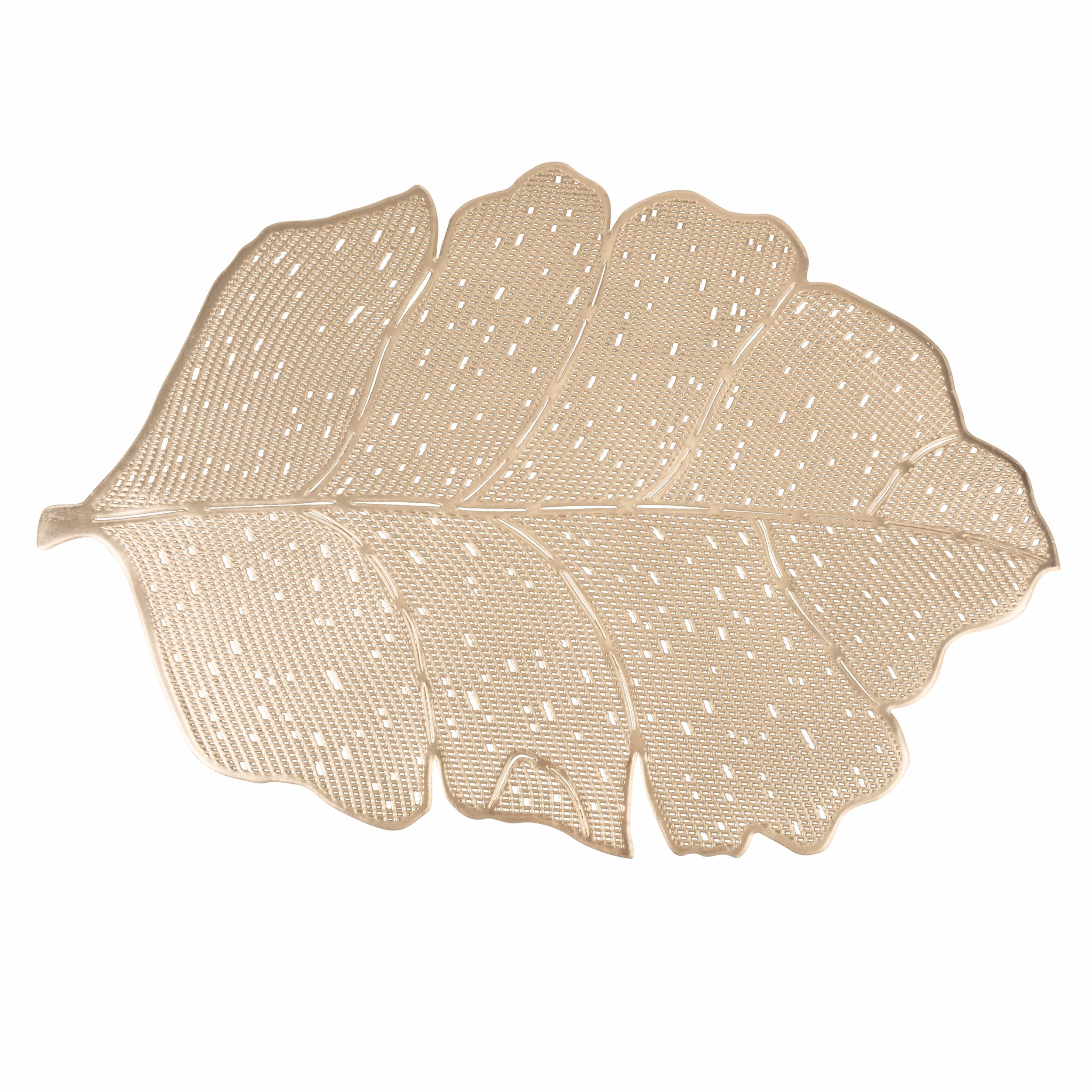Villa d'Este Home Tivoli Gold Leaf Placemat 45 x 30 cm