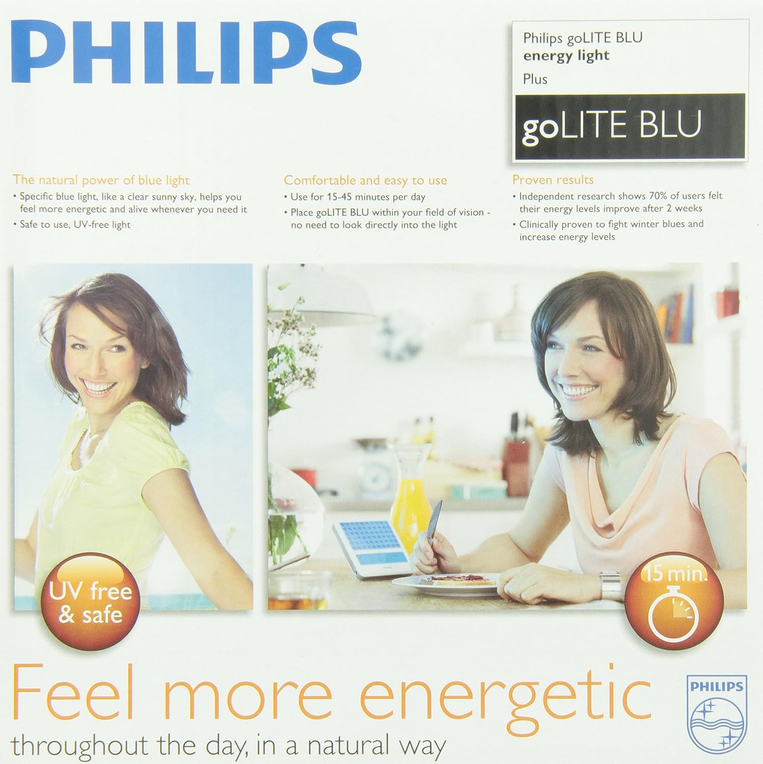 Philips GoLite BLU Light Therapy Device