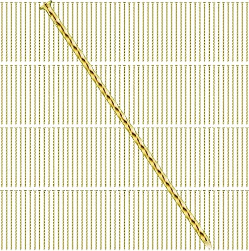 200 clavos de césped de metal de 8 pulgadas, estacas de césped artificial galvanizadas en espiral para paisaje, estacas de jardín, estacas de jardín