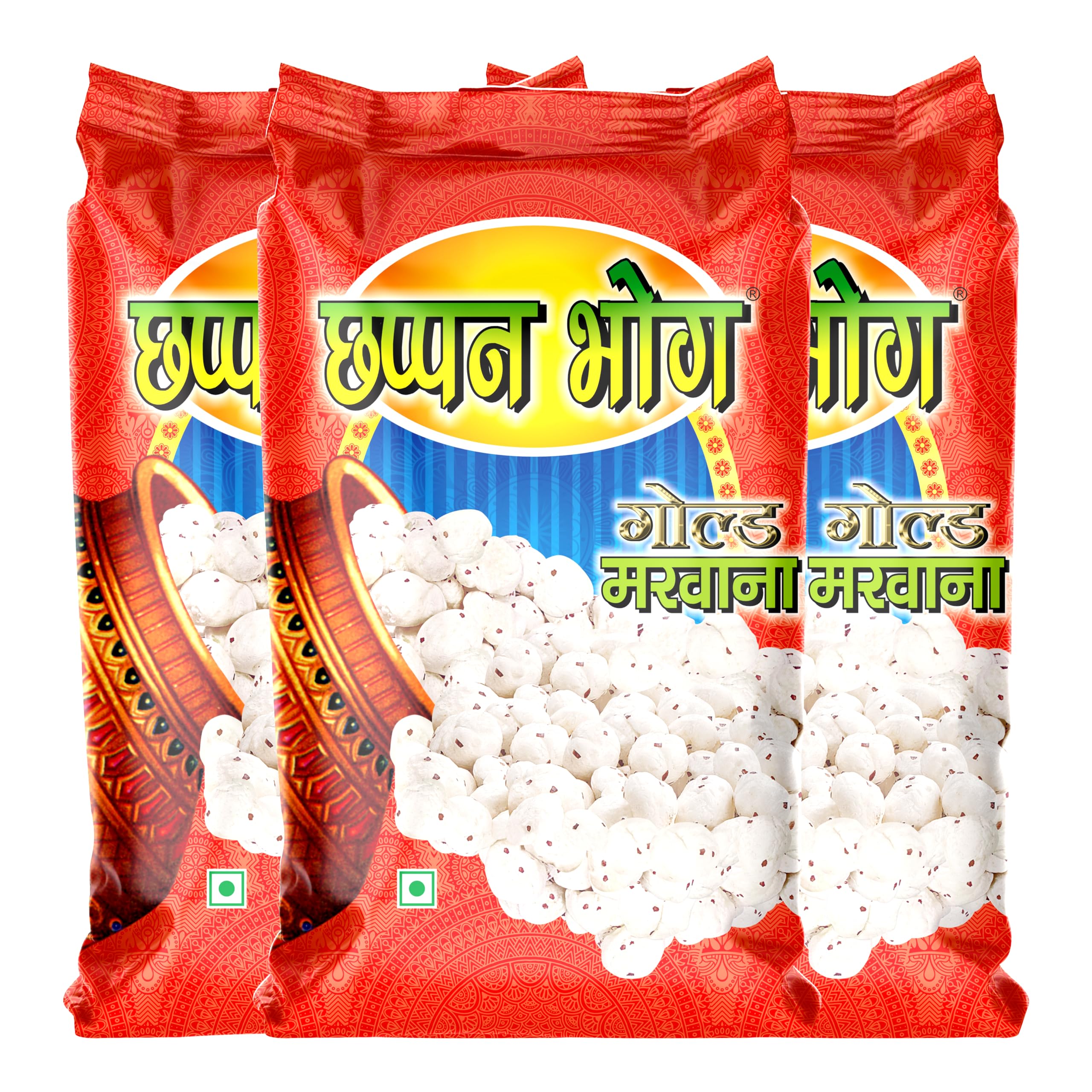 Chappan Bhog Fox Nuts (Phool Makhana) | No added artificial flavours | No added preservatives | Gold Makhana 750 grams (Pack of 3X250 gm) (B0BNVG3PDY) Amazon Price History, Amazon Price Tracker