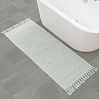 Vista 72 de French Connection - Alfombra Nellore de baño con flecos