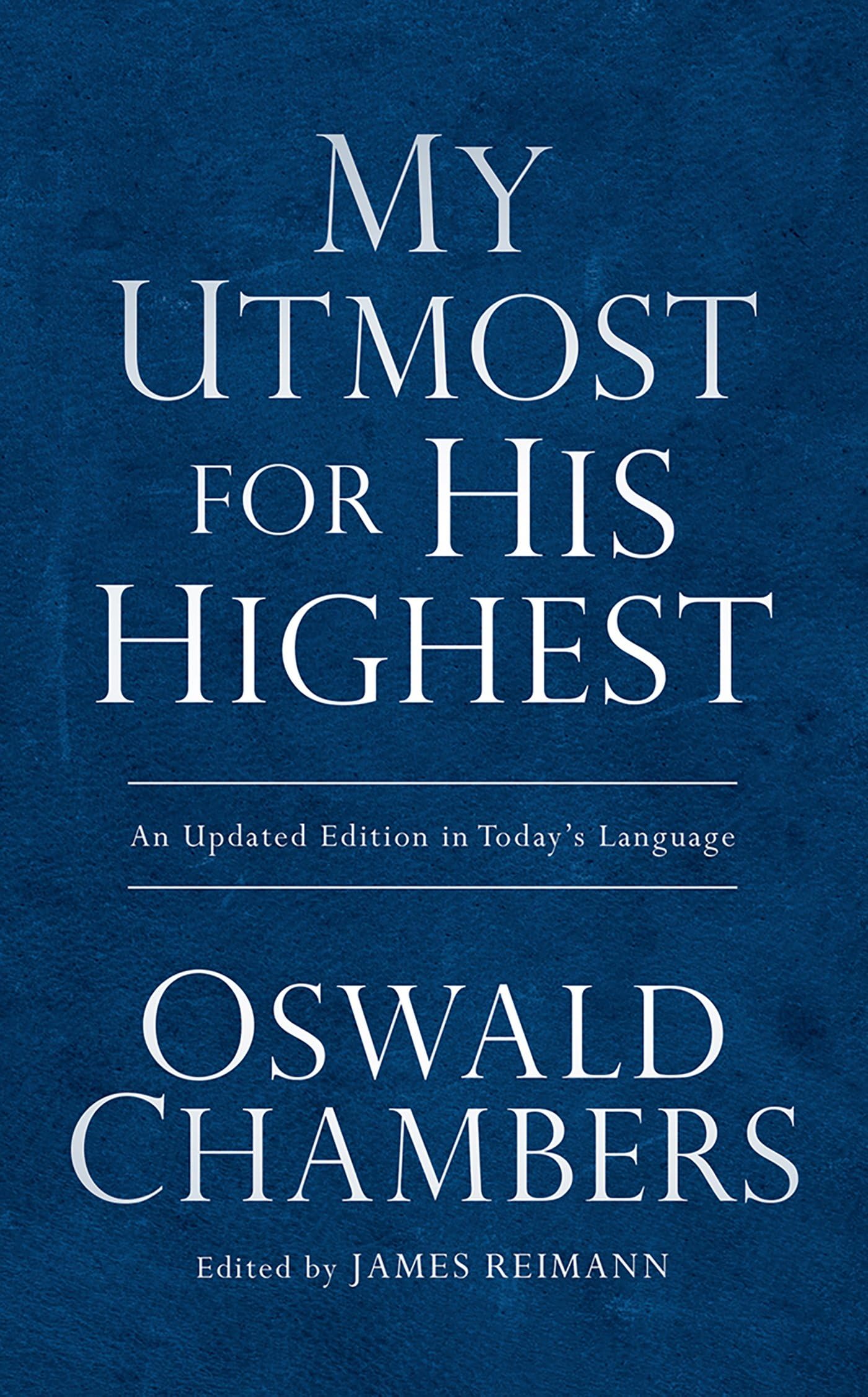 My Utmost for His Highest Paperback โ July 1, 2016