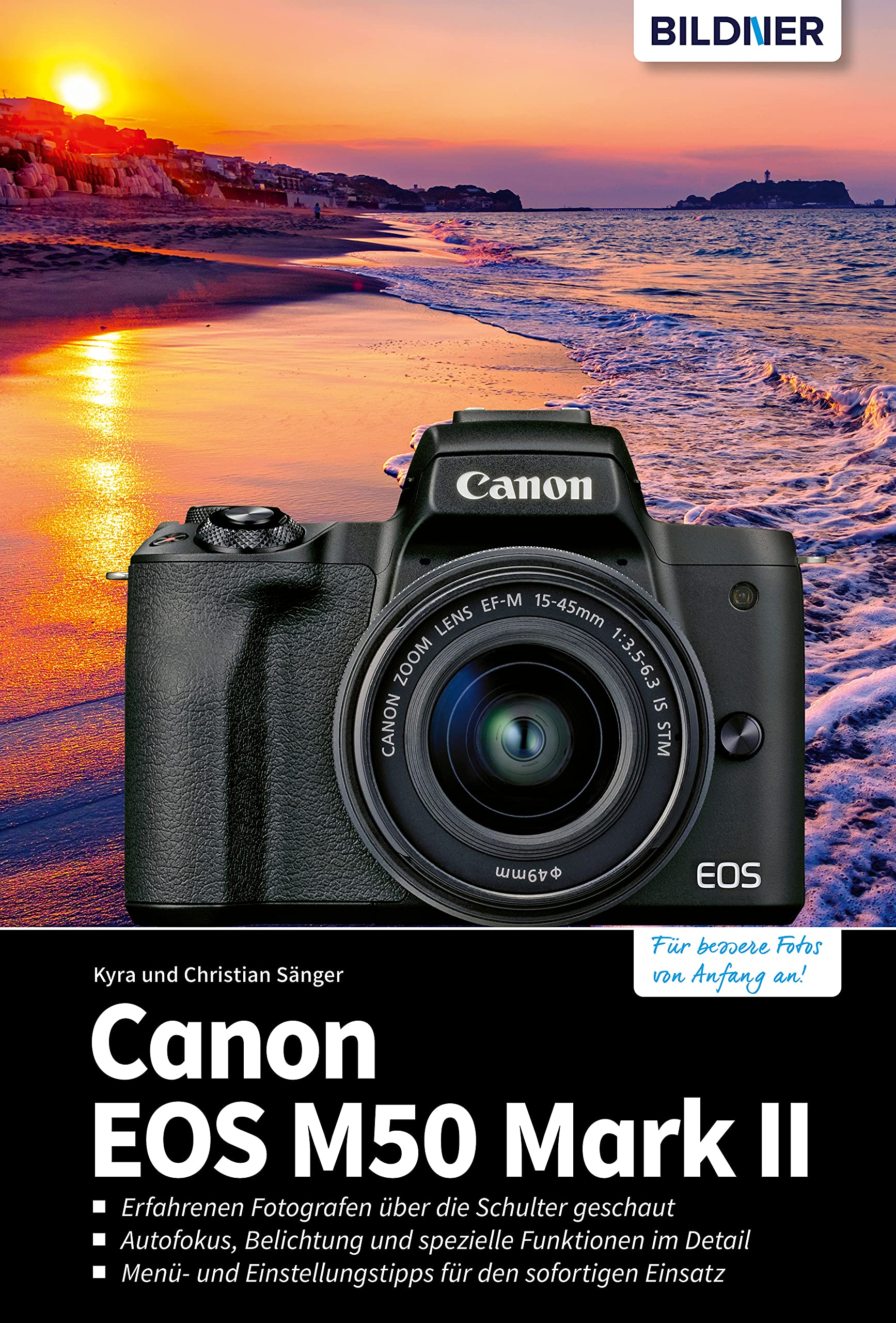 Guide Canon EOS M50 Mark II livre photo technique apprentissage réglages boîtier