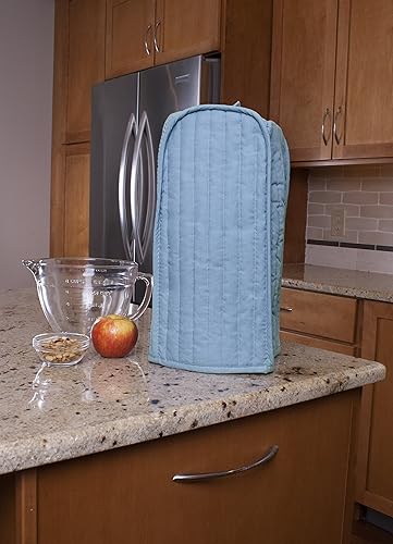 Miniatura 16 de Cubierta acolchada para electrodomésticos de licuadora de color sólido negro