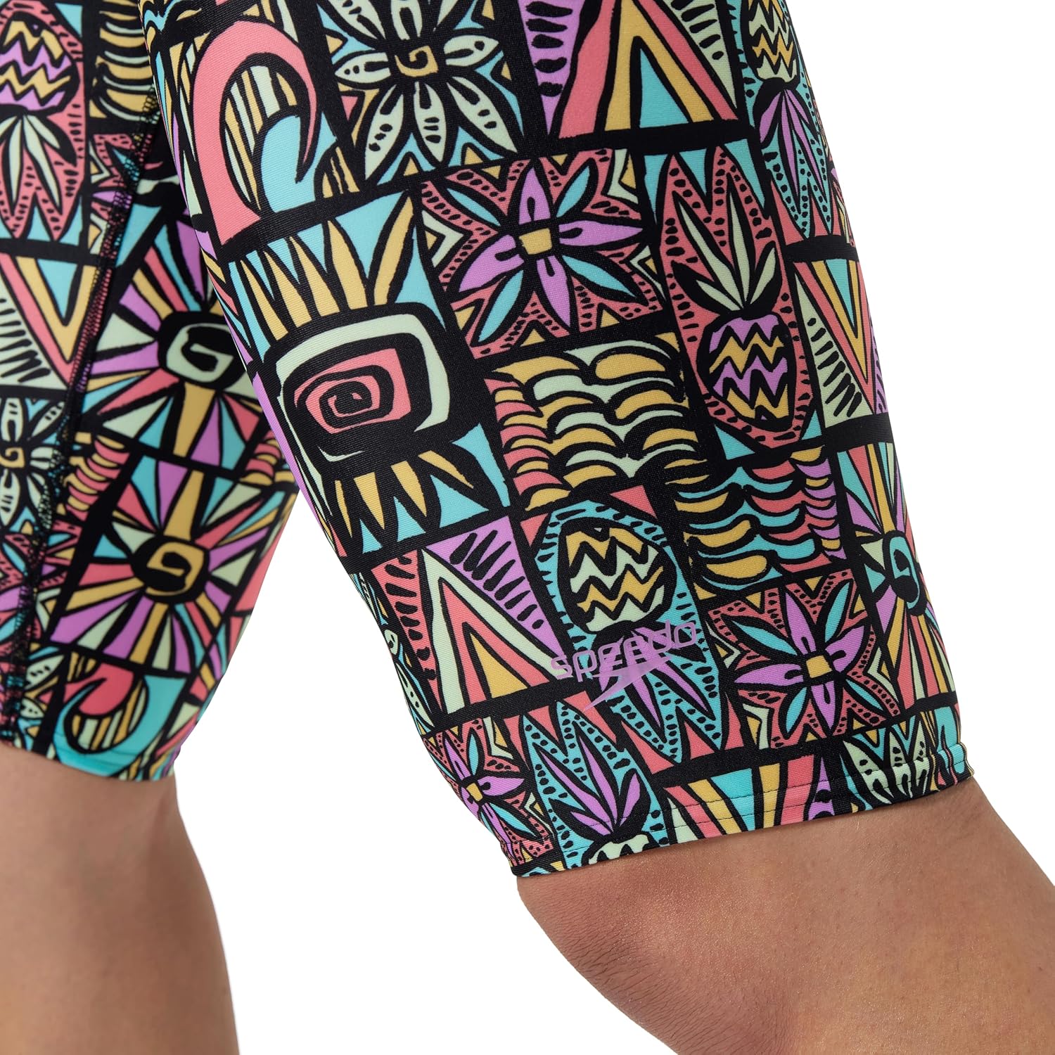 Speedo Men's Swimsuit Jammer ProLT Printed Team Colors