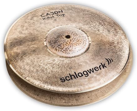 Schlagwerk CHH12 Cajon Hi Hat Cymbals - 12 بوصة