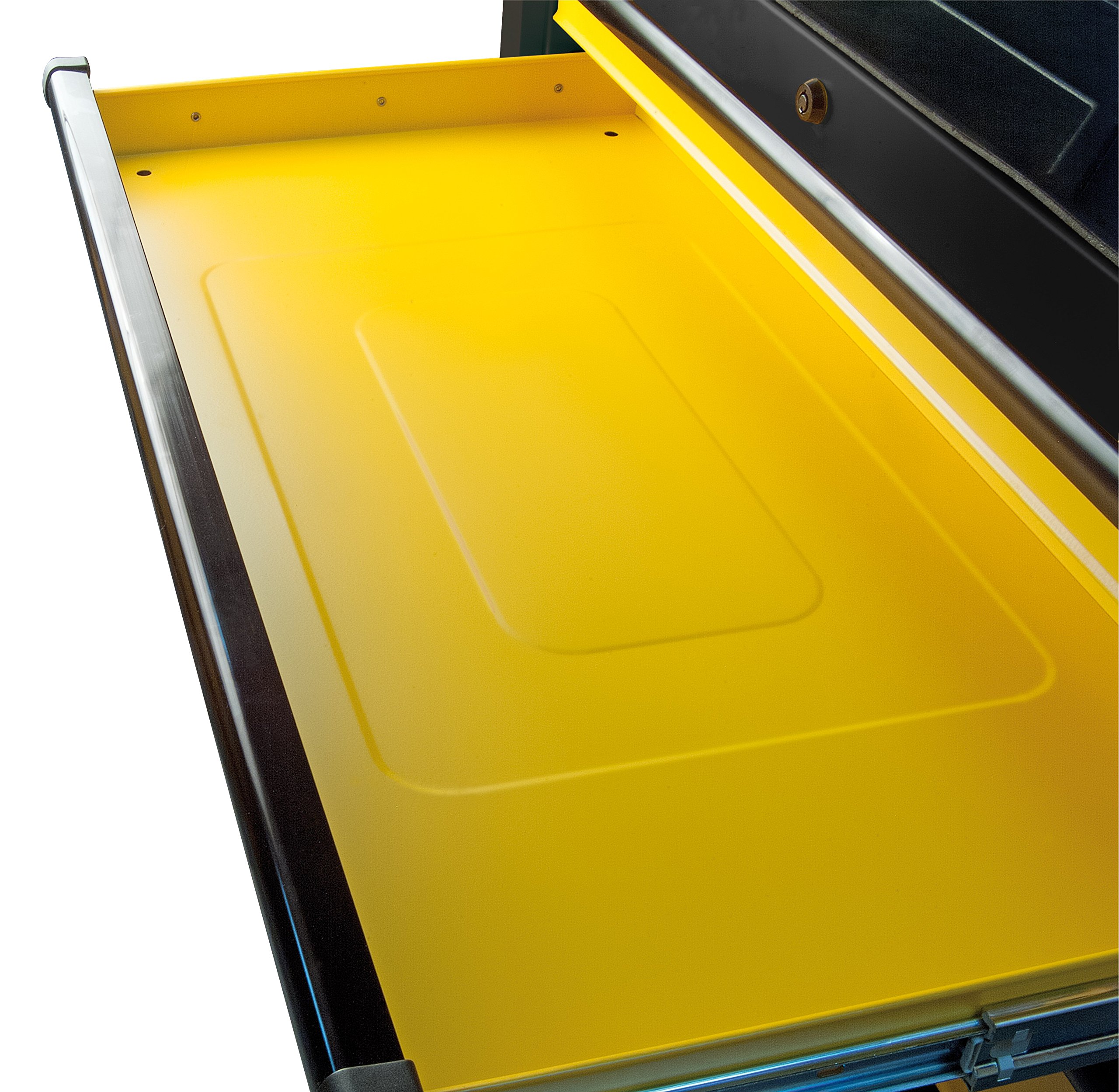 STANLEY Fmht0-74027 Servante 5 Tiroirs - Gamme FATMAX - Amortisseurs De Tiroir - Tapis De Sol En Caoutchouc - Fermeture Centrale Et Sécurisé - Roues Extra Résistantes