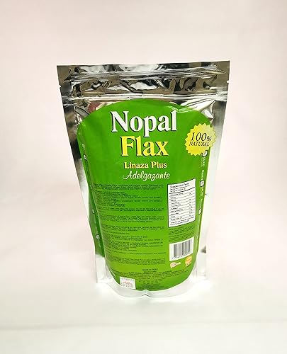 Miniatura 3 de Nuestra Salud Nopal Linen Seed Original Meal Plus - Semilla de lino molida para el mantenimiento de una buena salud - 1 libra1601oz - Mezcla 100