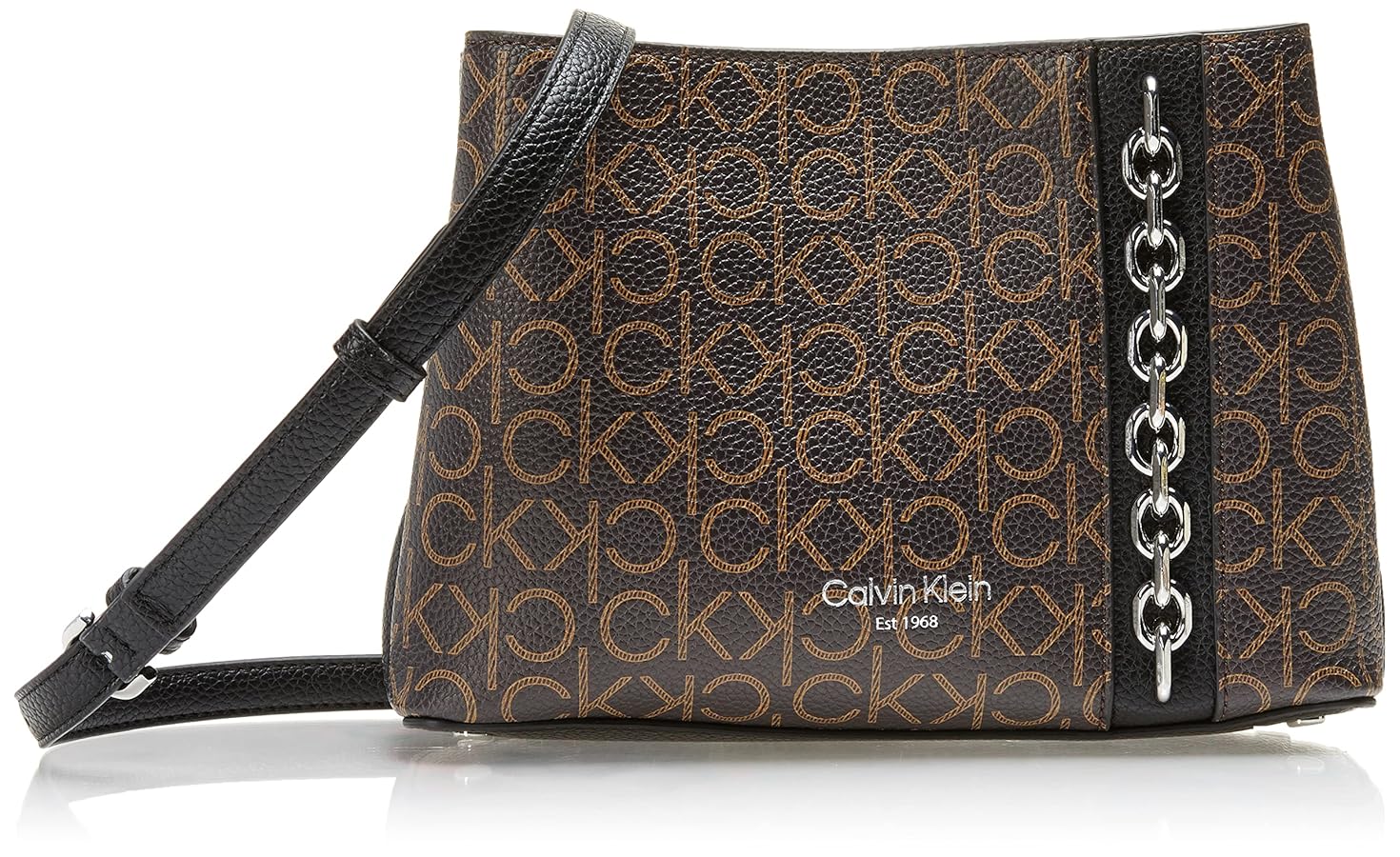 ☆ ☆ Women's Brown CKJ Elemental AD 2-in-1 Cross Calvin Klein Adeline Triple Compartment Crossbody, Brown