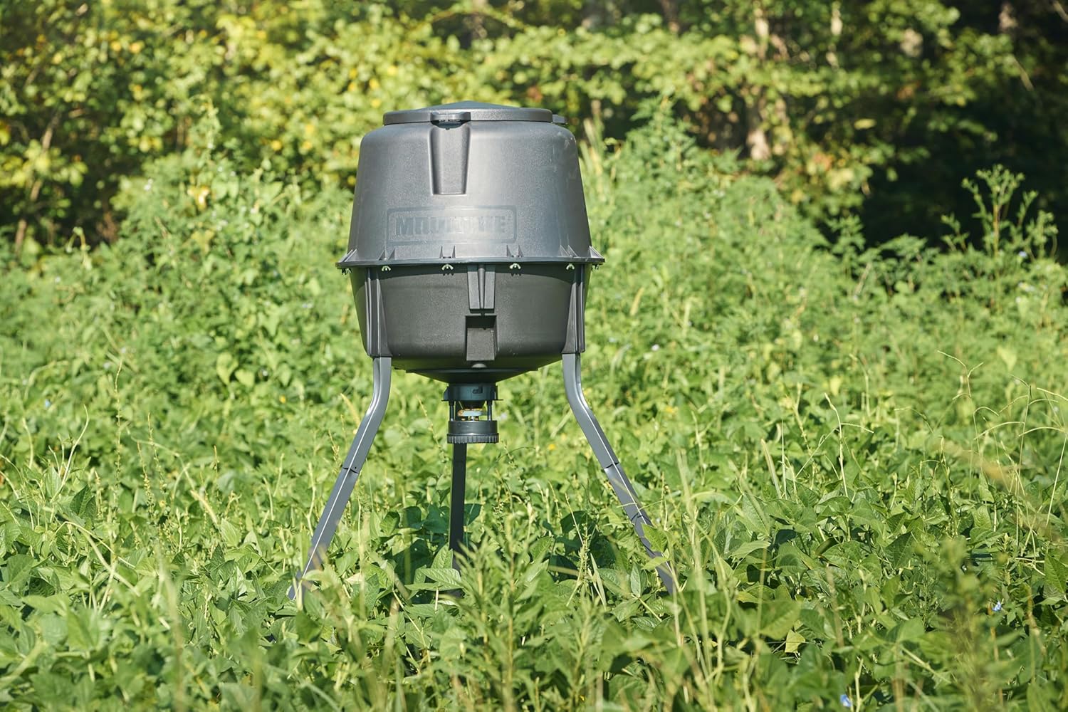 Moultrie Deer Feeder Standard - 30-Gallon - Moultrie Quick-Lock Hopper System - Digital Timer Control - 200 lb Feed Capacity