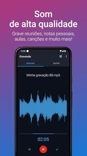Gravador de Voz Fácil Pro