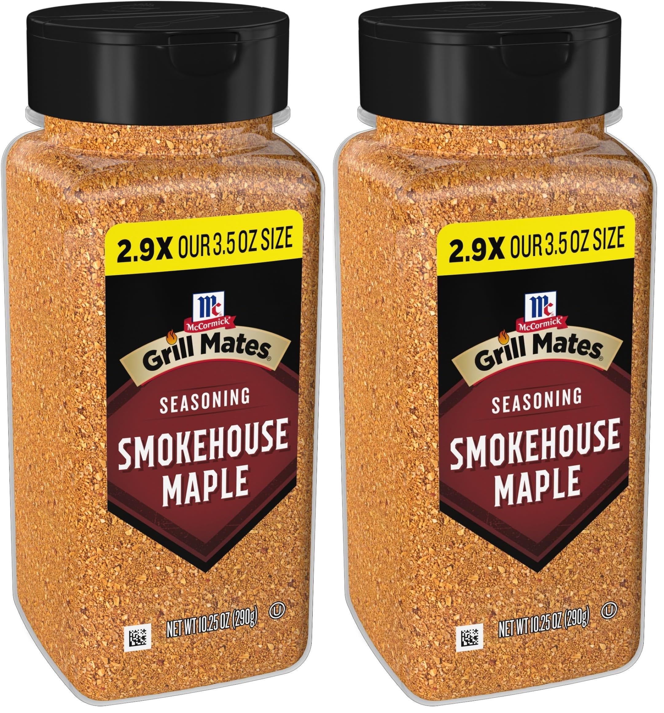 McCormick Grill Mates Smokehouse Maple Seasoning, 3.5 Oz (Pack of 2)