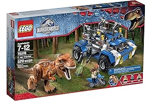 LEGO Jurassic World T. Rex Transport: Build and Play Dinosaur Toy Truck...