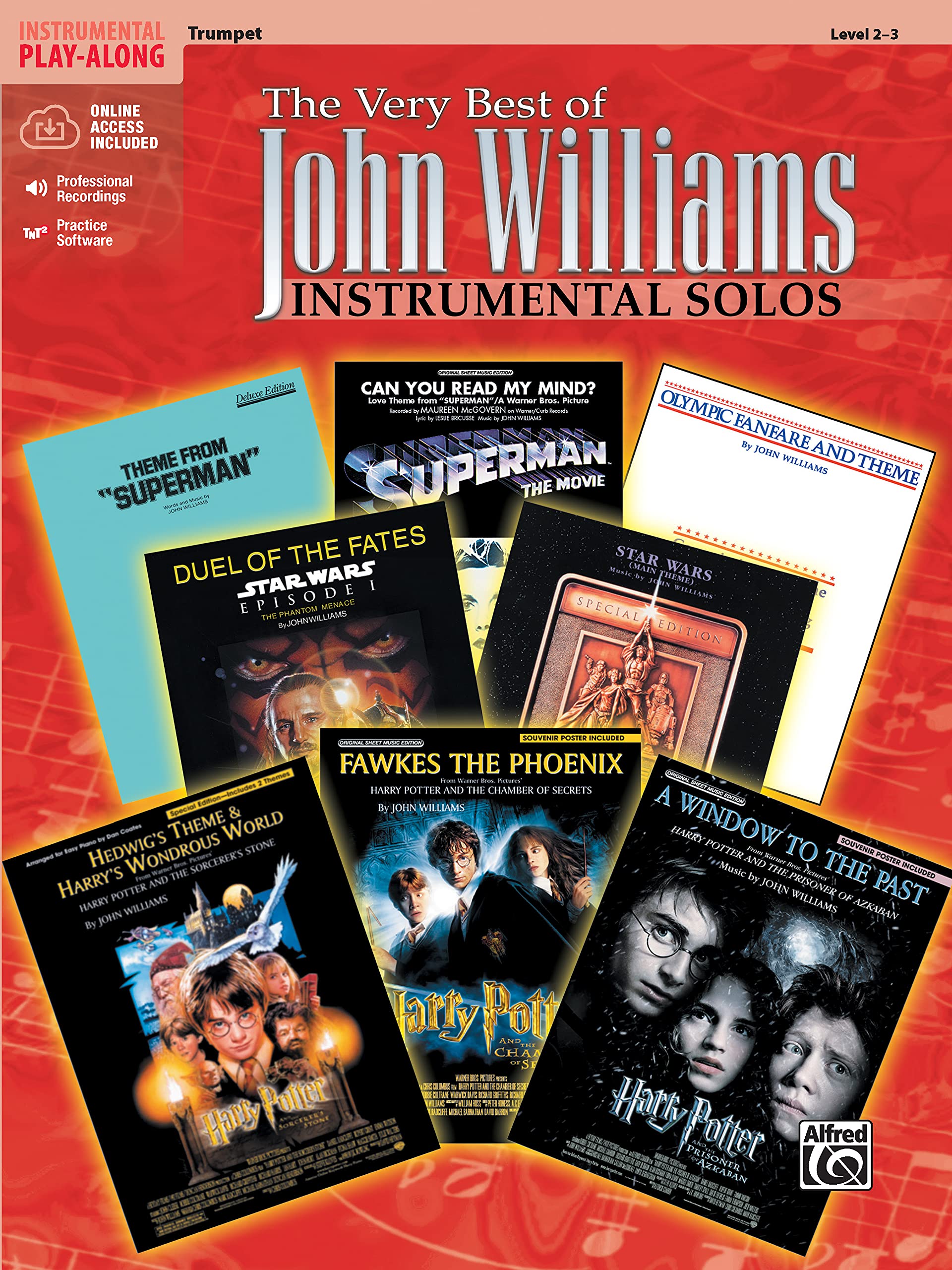 Partitions John Williams Very Best of pour trompette et piano chez Alfred Publishing