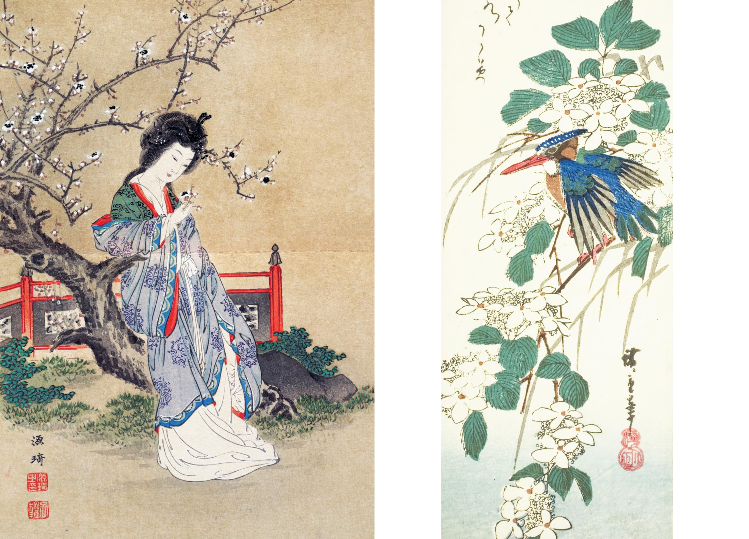 Le Printemps par les grands maîtres de l'estampe japonaise Coffret