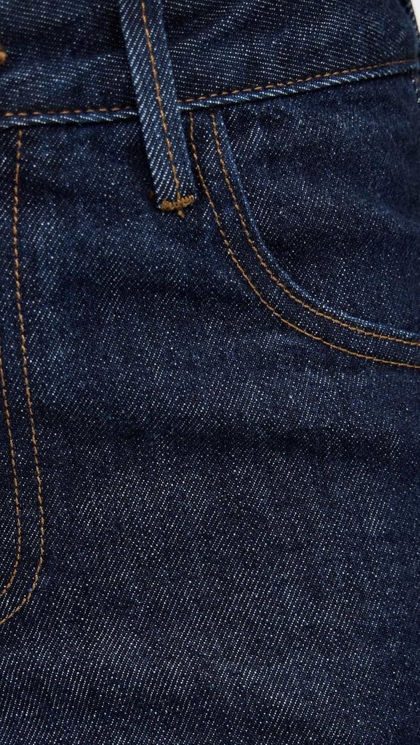 Enza Costa Women's Relaxed Straight Leg Jeans - Image 6