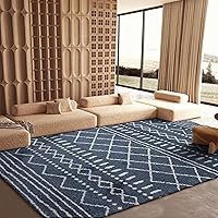 Vista 25 de SAFAVIEH Alfombra 9x12 - Colección Arizona Shag - Grande - Marfil y Beige, Diseño Marroquí Boho, No Desprende Pelo y Fácil de Limpiar, Ideal