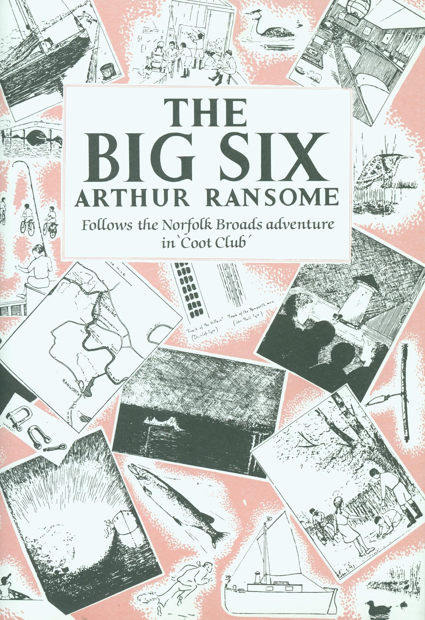 Arthur Ransome Unisex Multicolor Big Six Hardback Book