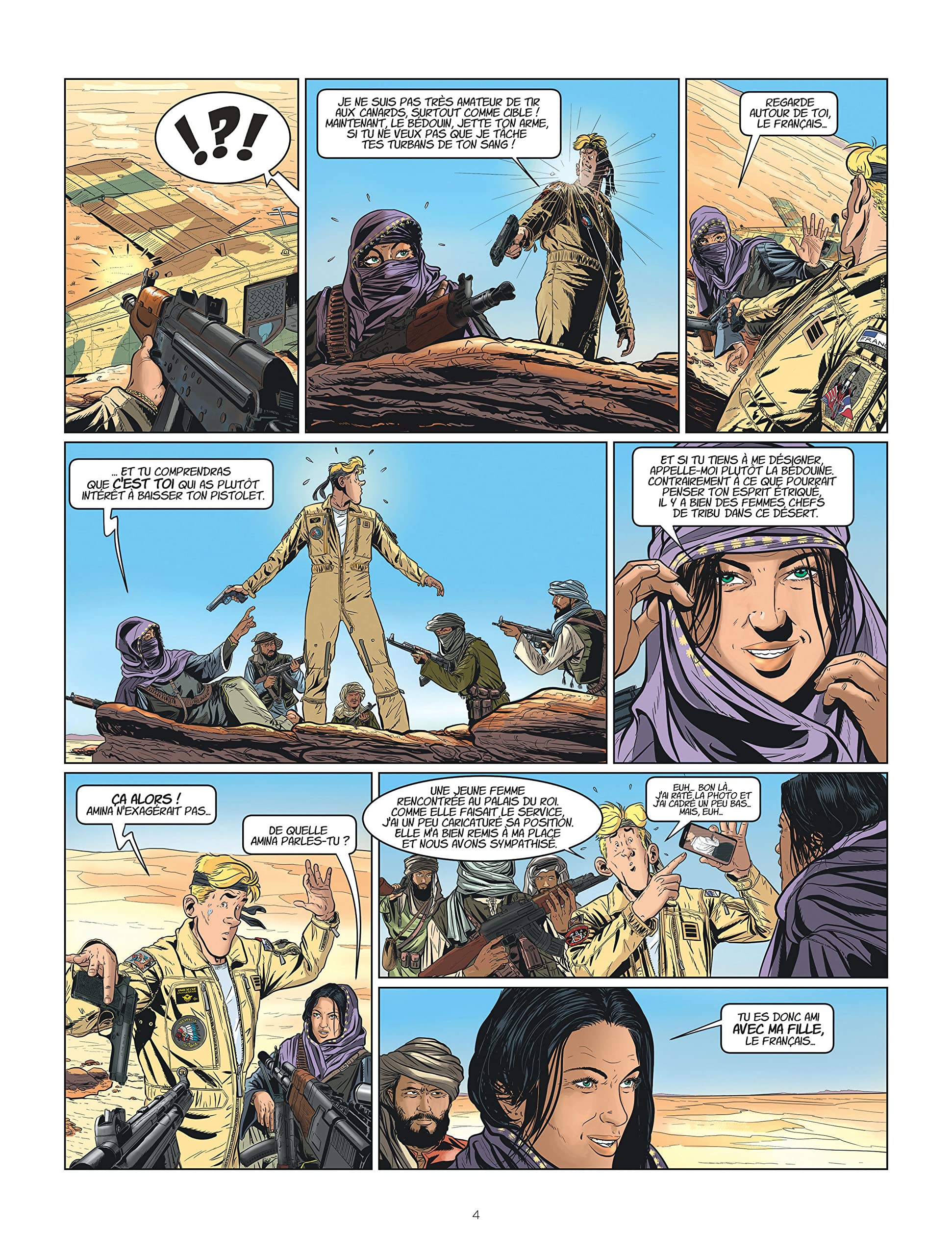 Les Chevaliers du ciel Tanguy et Laverdure - Tome 7 - Le Sabre du désert